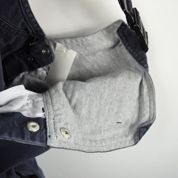 Dark blue cotton overalls 12-18m - Picture 11 of 12